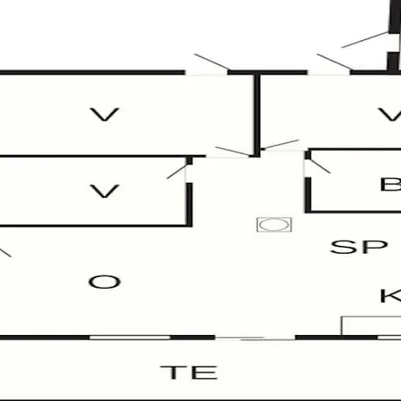 Casa de Férias 6 Person In